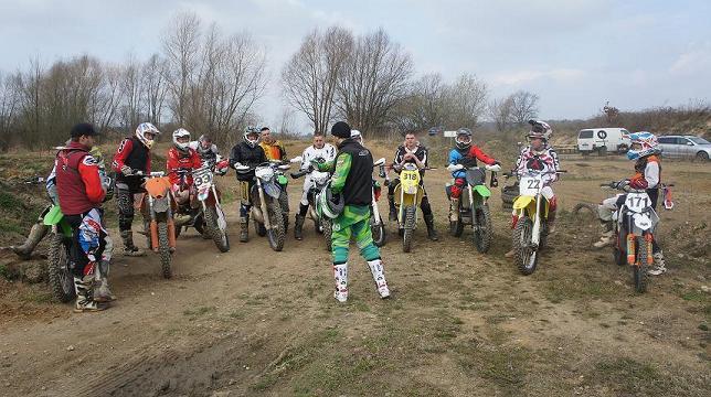 Fahrerlehrgang in Striessen mit Martin Spittank MSV Riesa Motocross Lehrgang